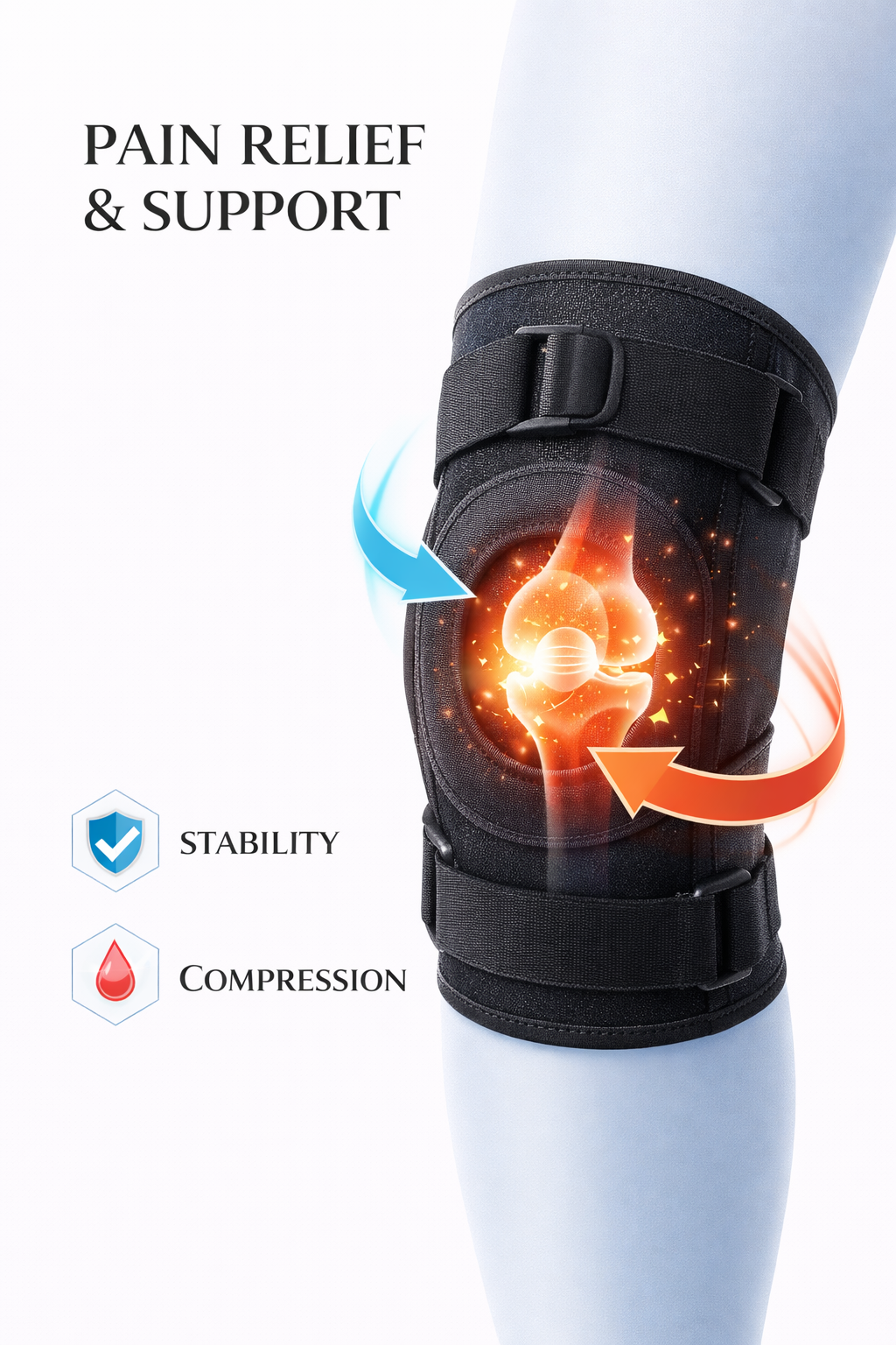 Knee Brace for Arthritis & Joint Pain Relief