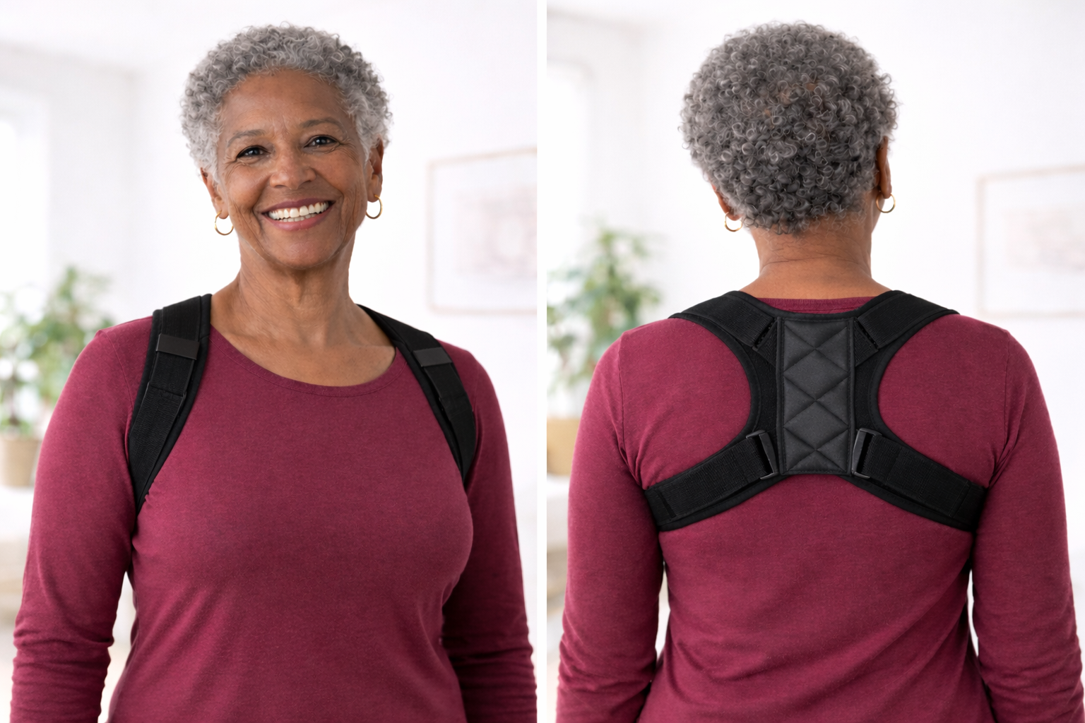 Posture Corrector for Back & Shoulder Support